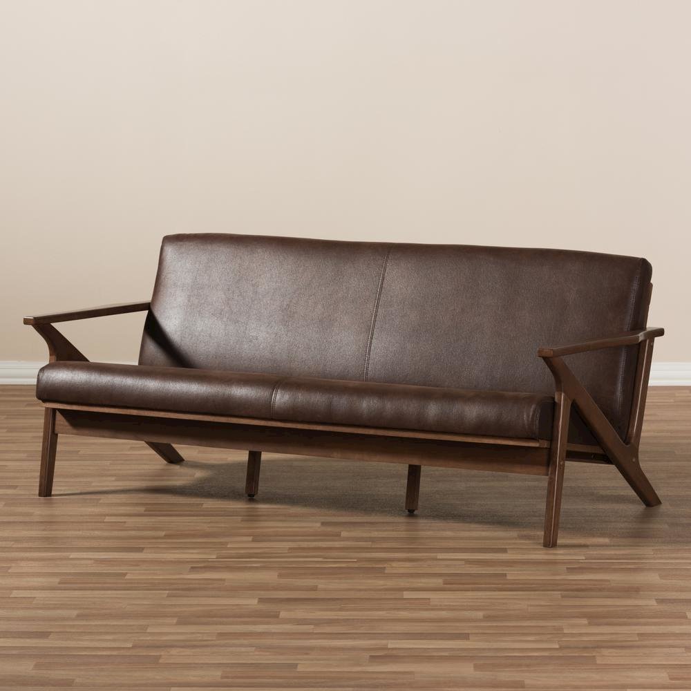 Leather 3-Seater Sofa. Picture 15