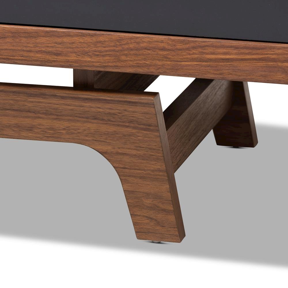 Svante Mid-Century Modern Multicolor Finished Wood 3-Drawer TV Stand. Picture 15