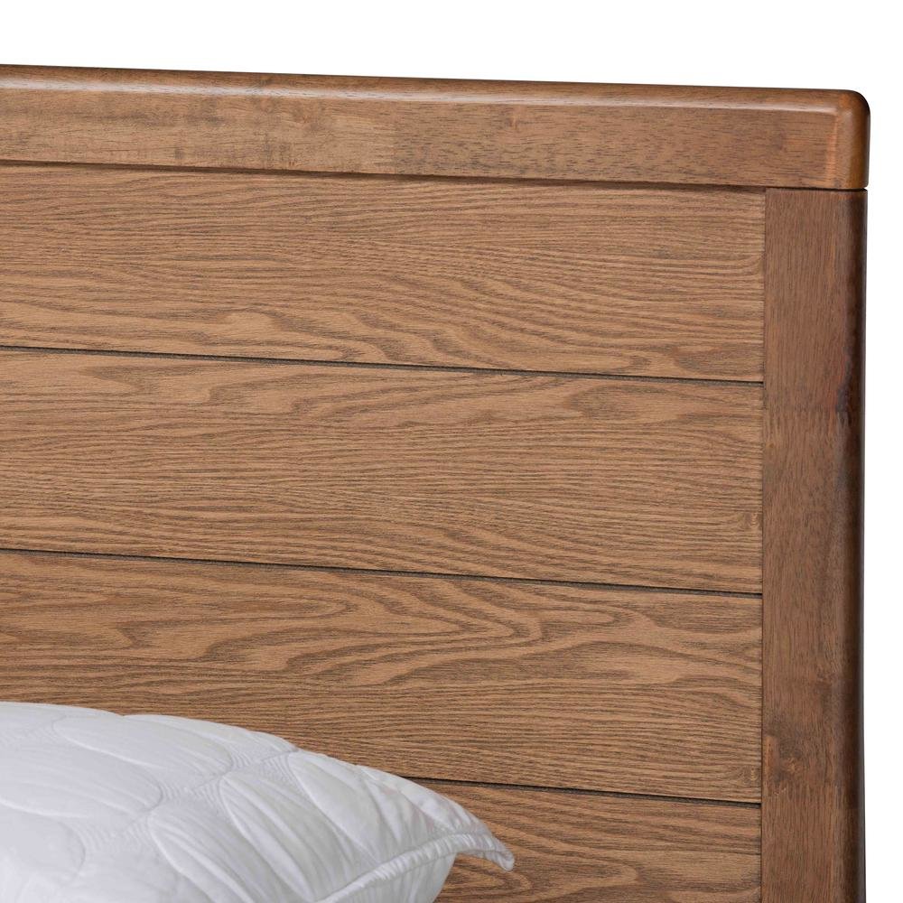 Wood King Size 4-Drawer Platform Storage Bed with Built-In Shelves. Picture 18