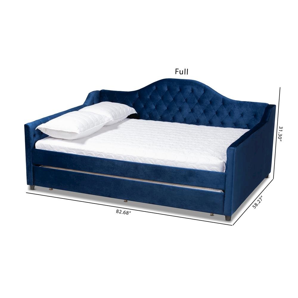Button Tufted Full Size Daybed with Trundle. Picture 20