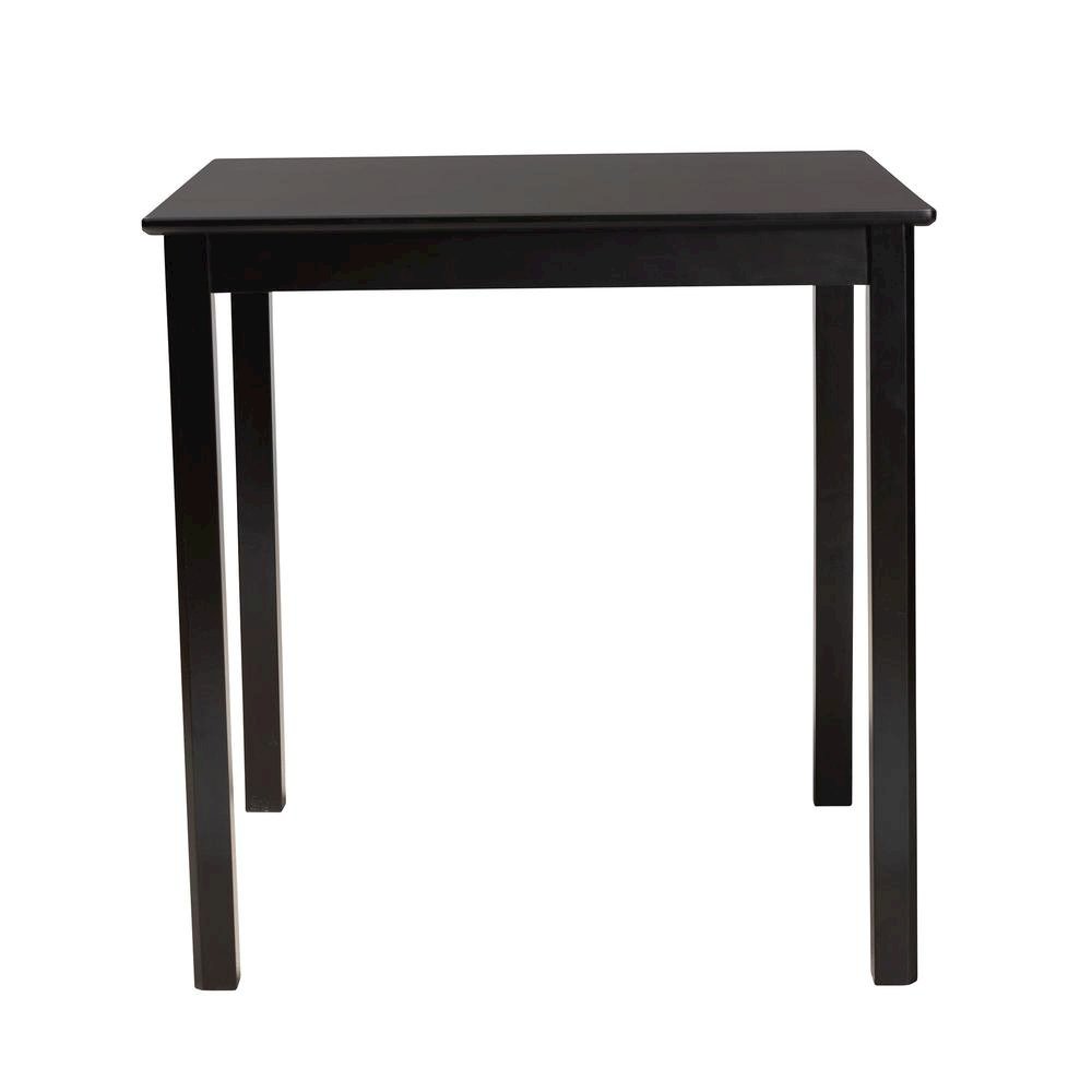 Lenoir Modern Espresso Brown Finished Wood Counter Height Pub Table. Picture 10