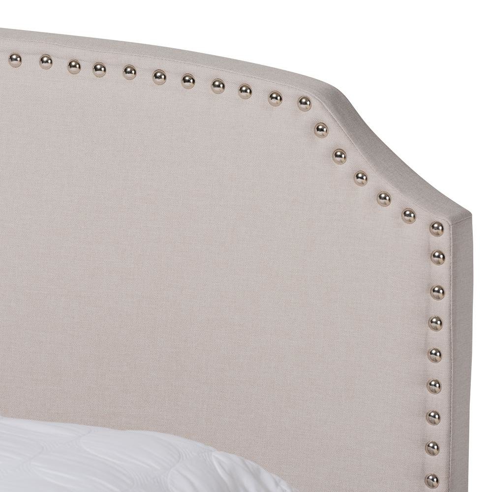Larese Beige Fabric Upholstered 2-Drawer Queen Size Platform Storage Bed. Picture 18