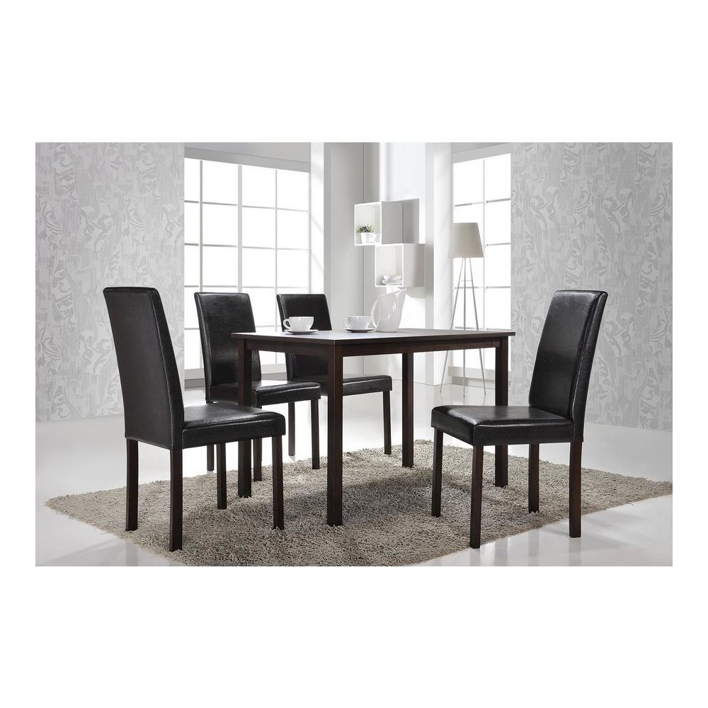 Baxton Studio Andrew 5-Piece Modern Dining Set. Picture 2