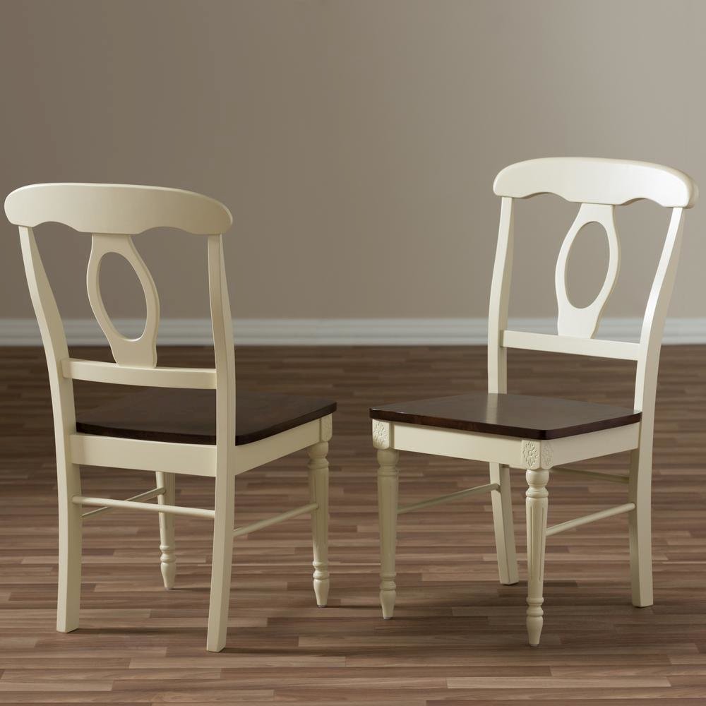 "Cherry" Brown Finishing Wood Dining Chair. Picture 10