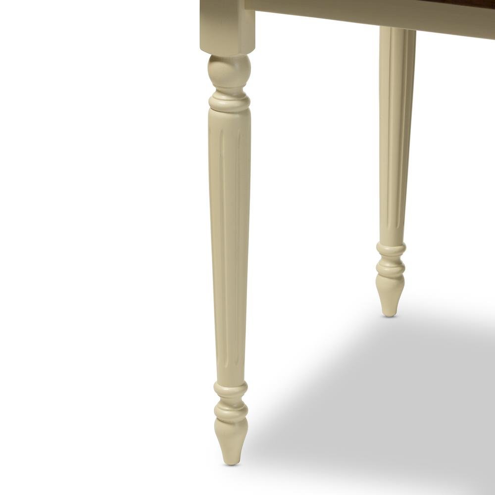 "Cherry" Brown Finishing Wood Dining Table. Picture 14