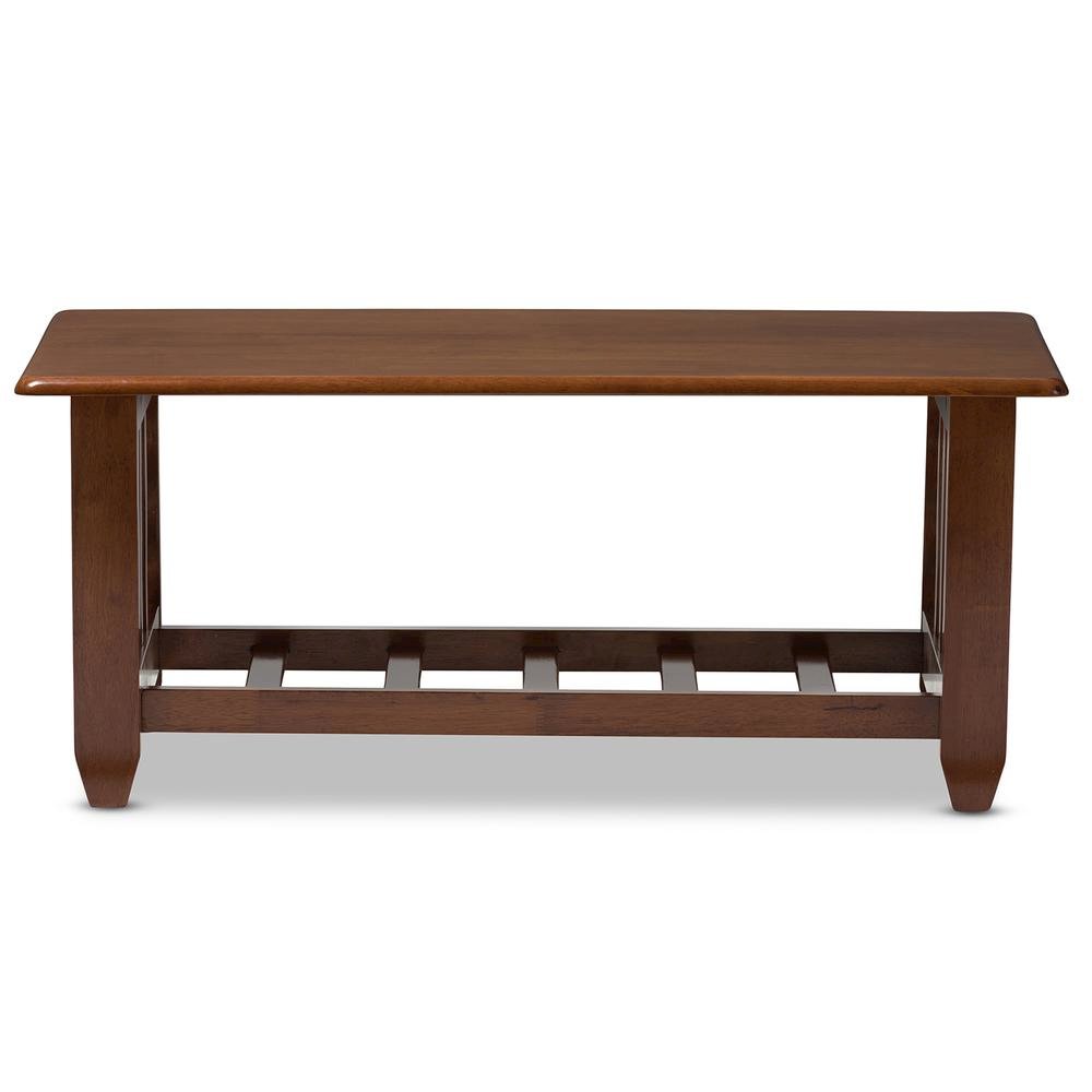 Cherry Finished Brown Wood Living Room Occasional Coffee Table. Picture 2