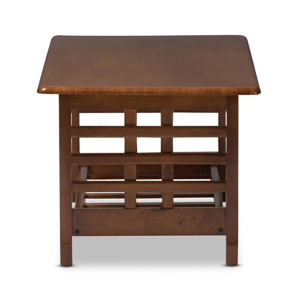 Cherry Finished Brown Wood Living Room Occasional Coffee Table. Picture 3