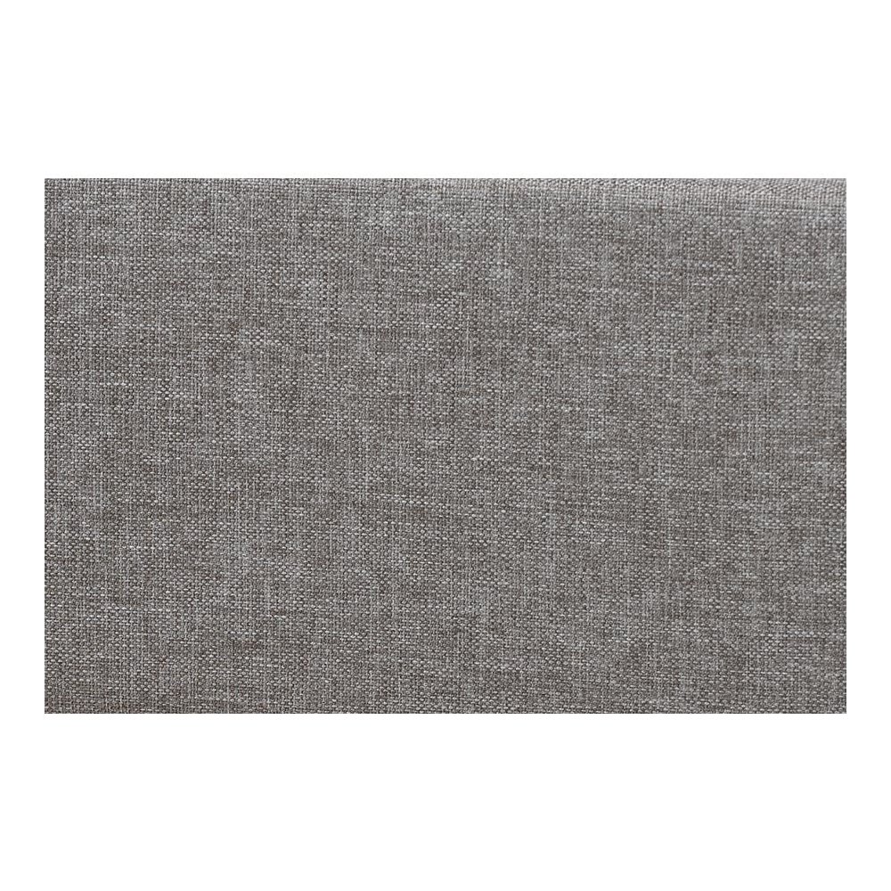 Transitional Grey Fabric Upholstered Queen Size Platform Bed. Picture 6