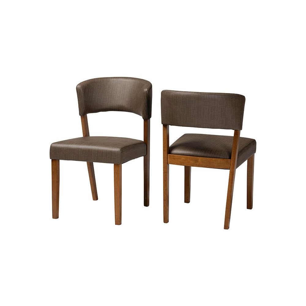 Leather Dining Chairs (Set of 2). Picture 19