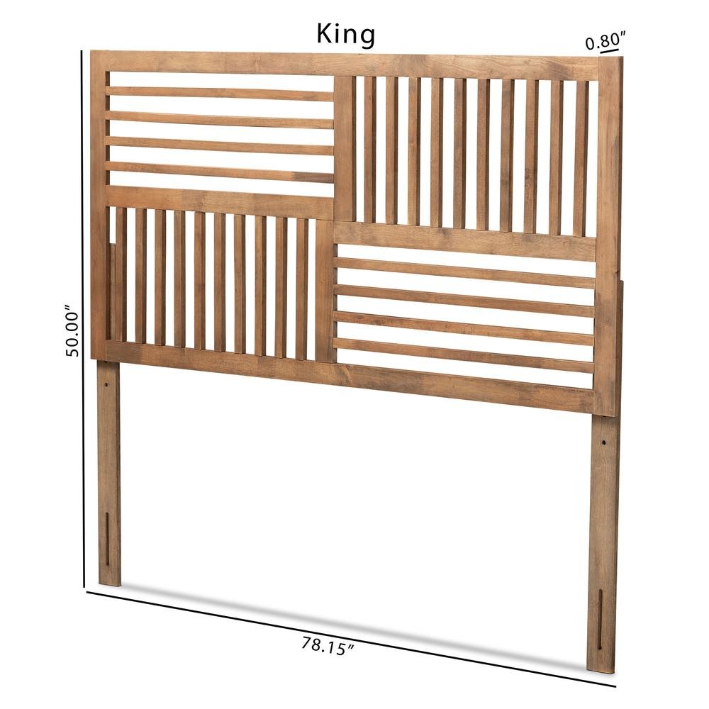 Transitional Ash Walnut Finished Wood Queen Size Headboard. Picture 15