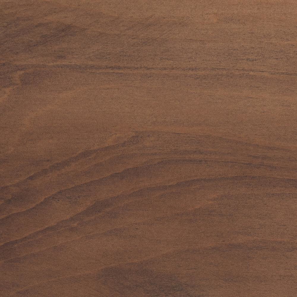 Tallis Classic and Traditional Walnut Brown Finished Wood Queen Size Bed Frame. Picture 15