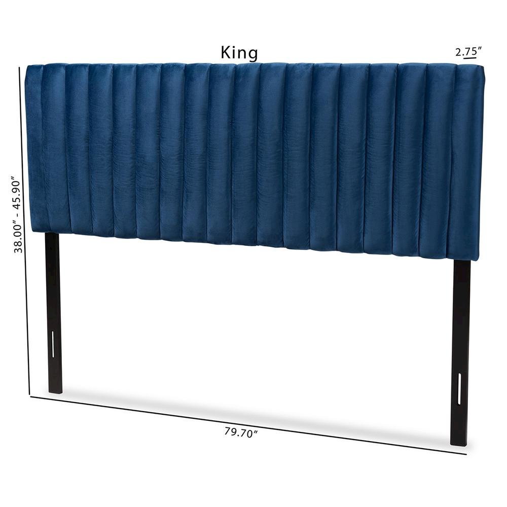 Dark Brown Finished Wood Full Size Headboard. Picture 17