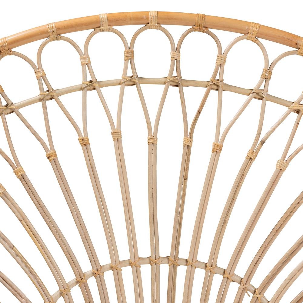 Bohemian Natural Brown Rattan King Size Standalone Headboard. Picture 10
