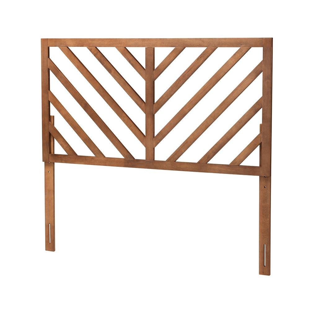 Belisma Modern and Contemporary Ash Walnut Finished Wood King Size Headboard. Picture 10