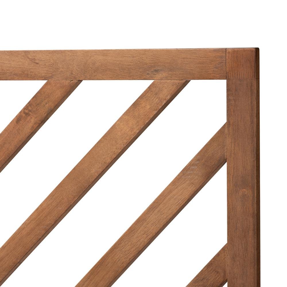 Belisma Modern and Contemporary Ash Walnut Finished Wood King Size Headboard. Picture 12
