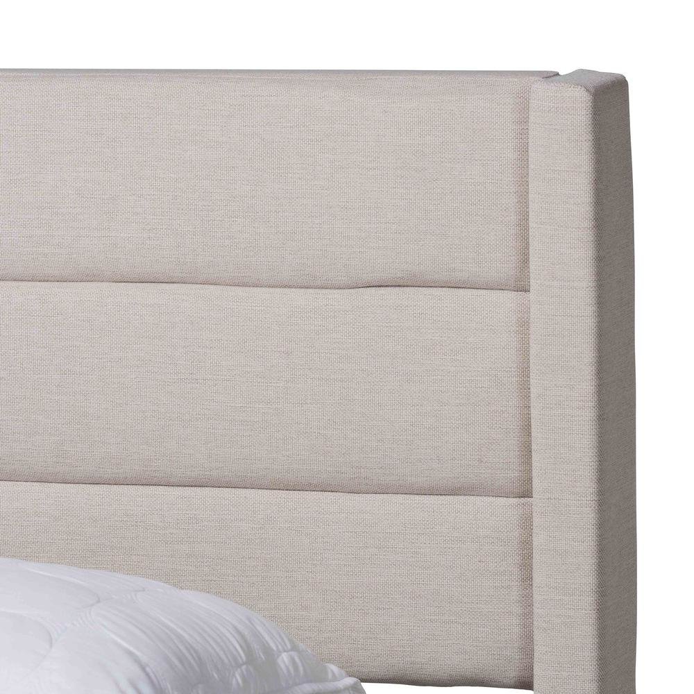 Dark Brown Finished Wood Queen Size 3-Drawer Storage Platform Bed. Picture 15