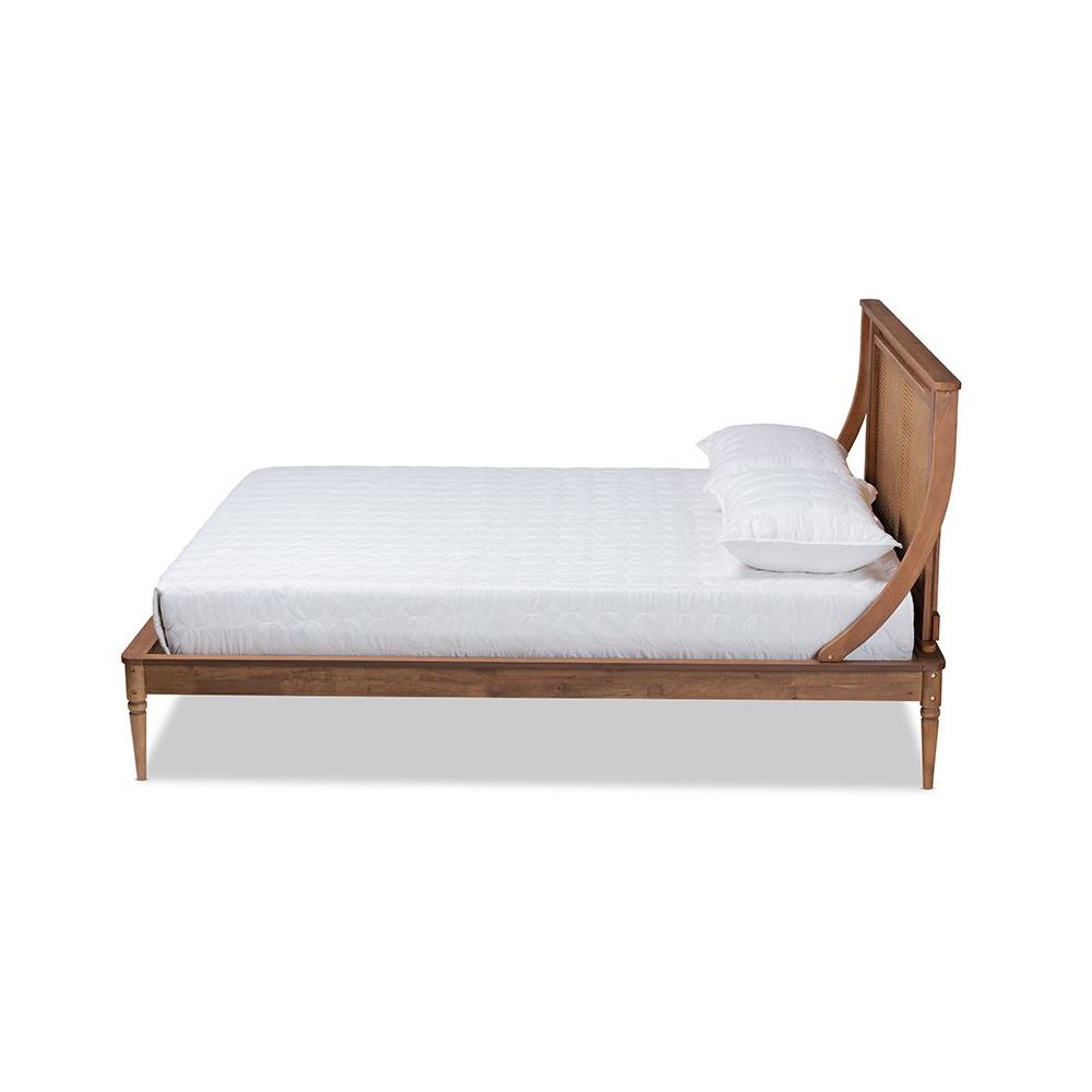 Synthetic Rattan King Size Platform Bed. Picture 2