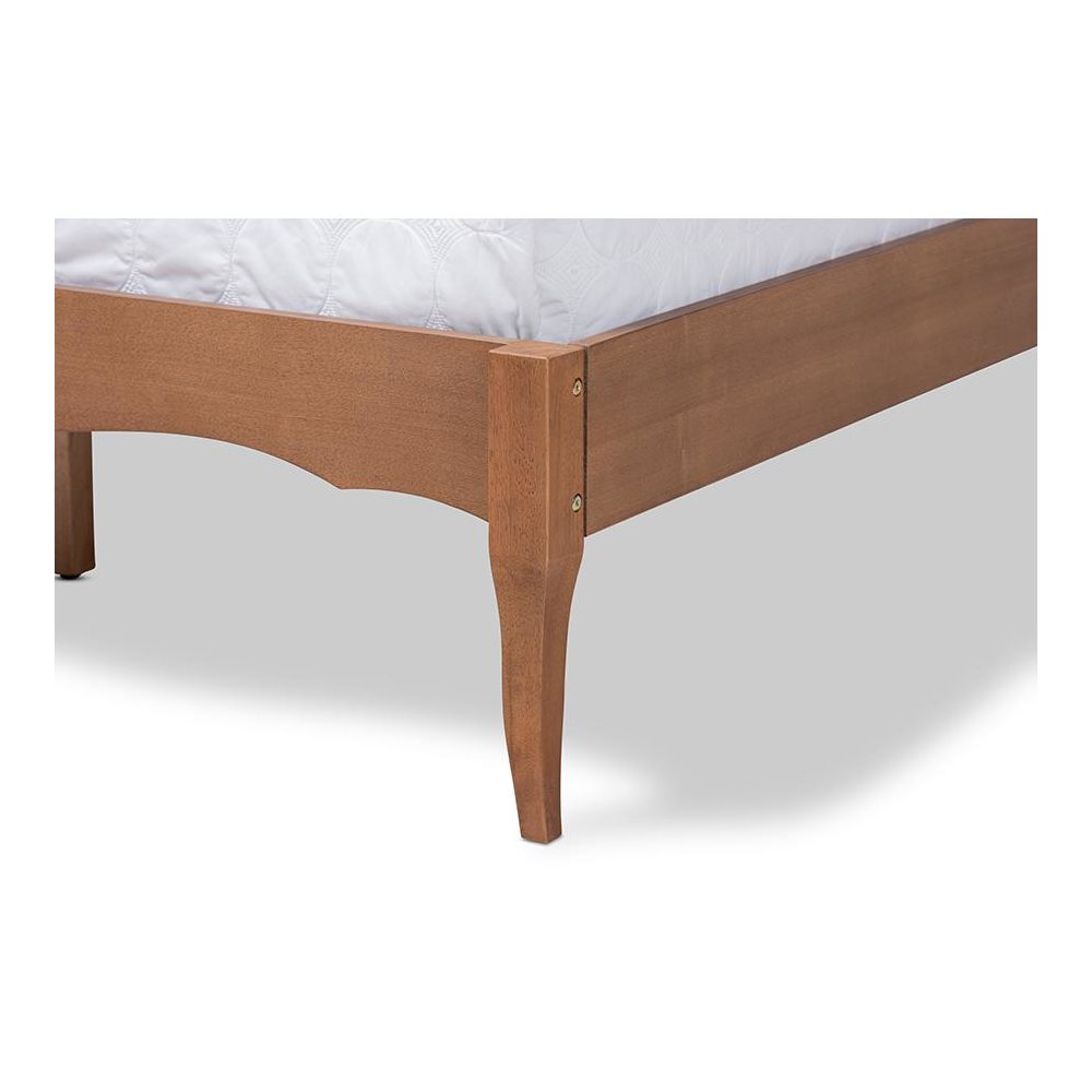 Marieke Vintage French Inspired Ash Wanut Finished King Size Wood Bed Frame. Picture 4