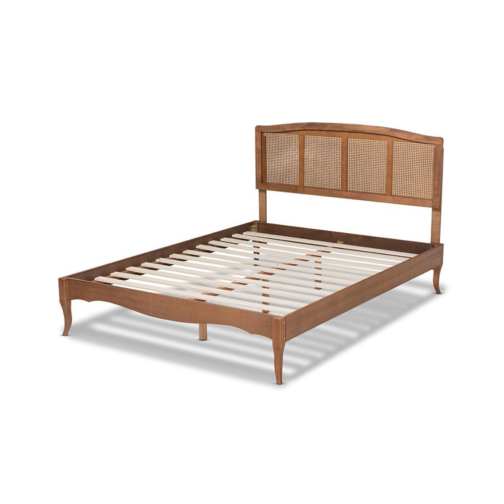 Synthetic Rattan King Size Platform Bed. Picture 3