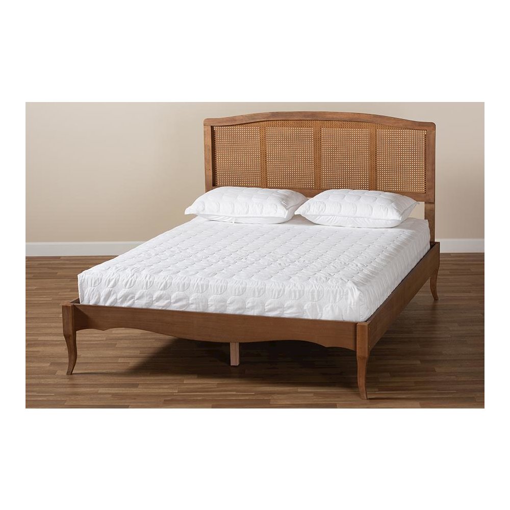 Synthetic Rattan King Size Platform Bed. Picture 7