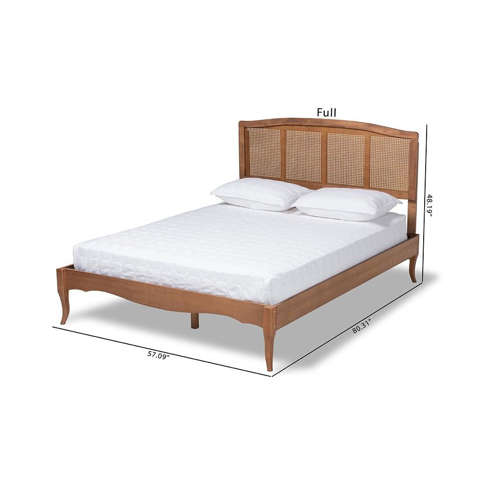 Synthetic Rattan King Size Platform Bed. Picture 8