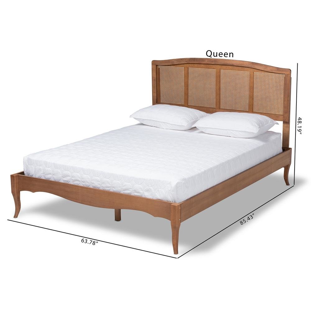 Synthetic Rattan King Size Platform Bed. Picture 19