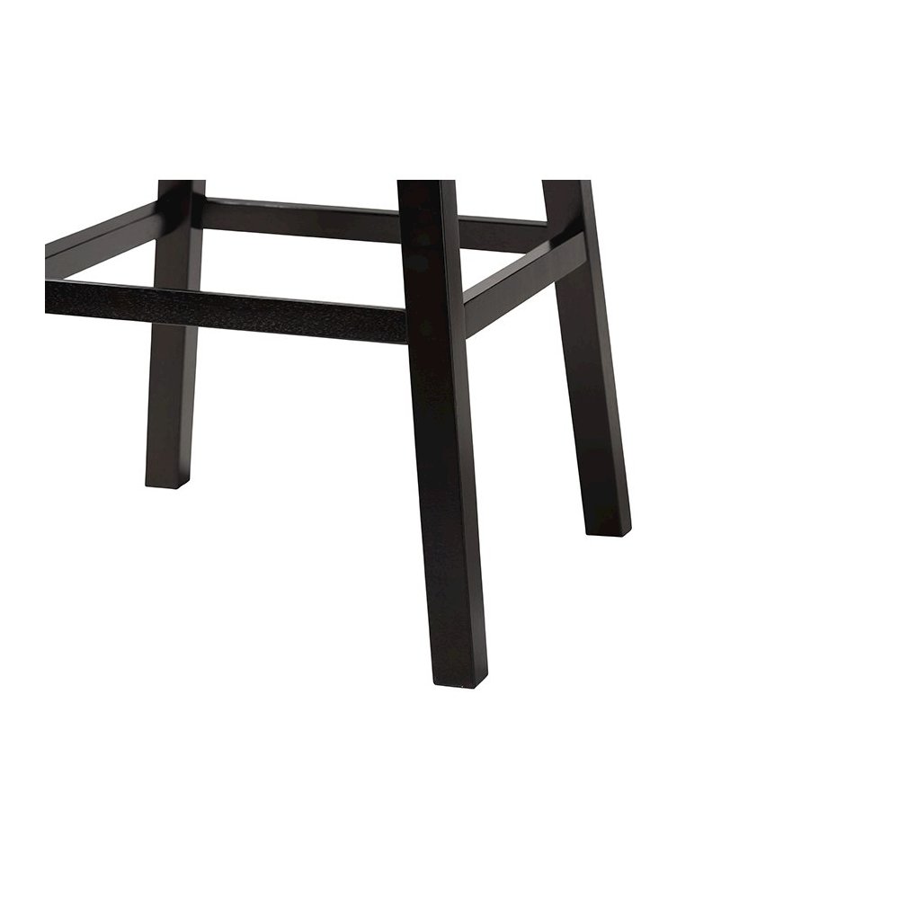 Leather Tufted 2-Piece Swivel Barstool Set with Nail heads Trim. Picture 5