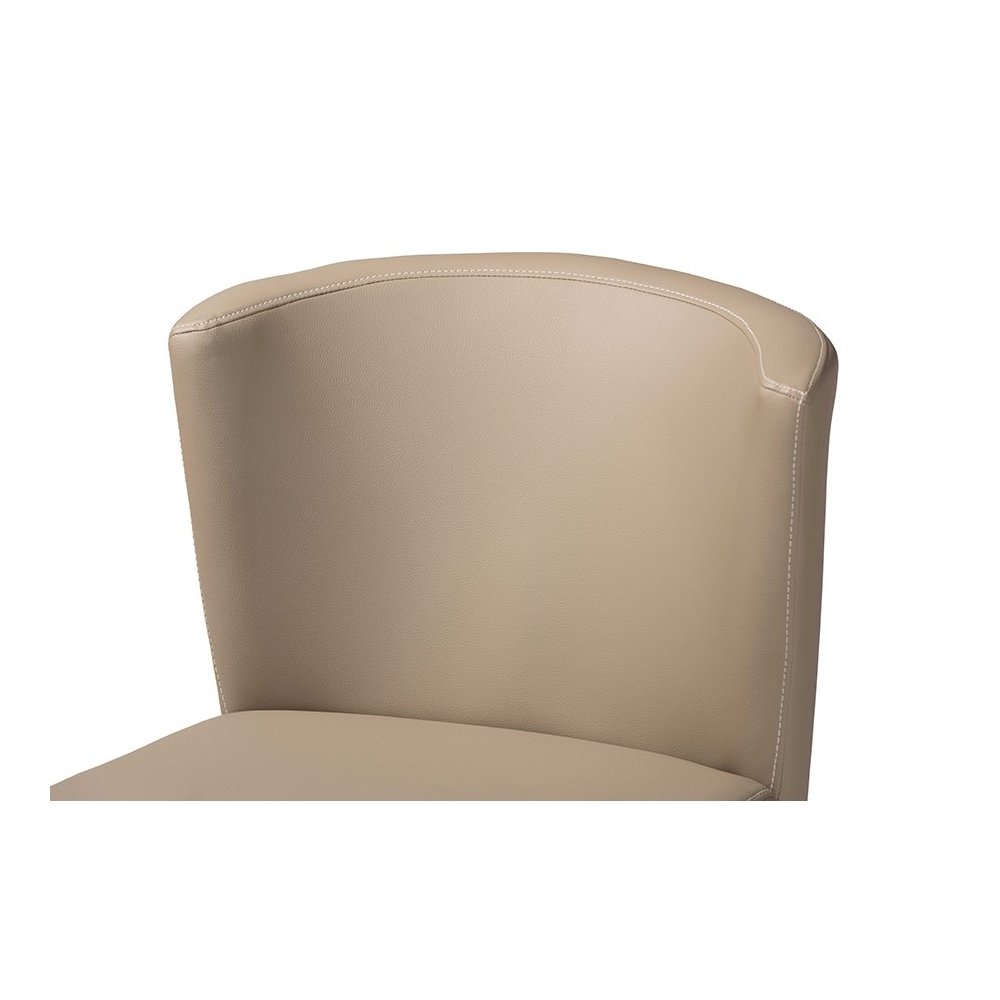 Leather Pub Stool (Set of 2). Picture 4