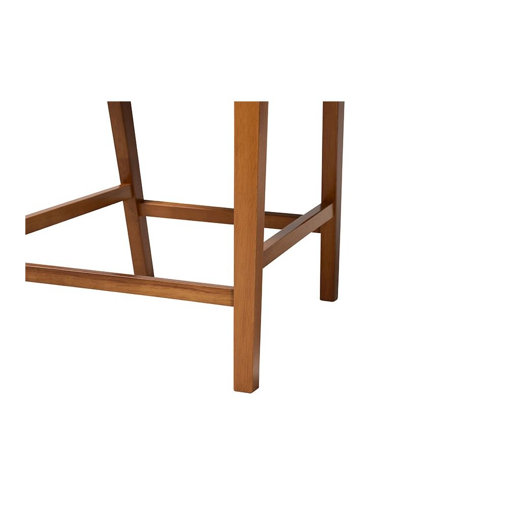 Leather Pub Stool (Set of 2). Picture 5