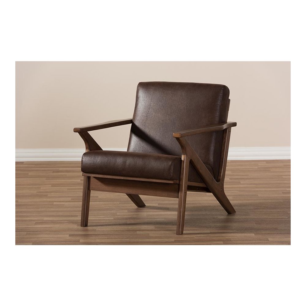 Leather Lounge Chair. Picture 8