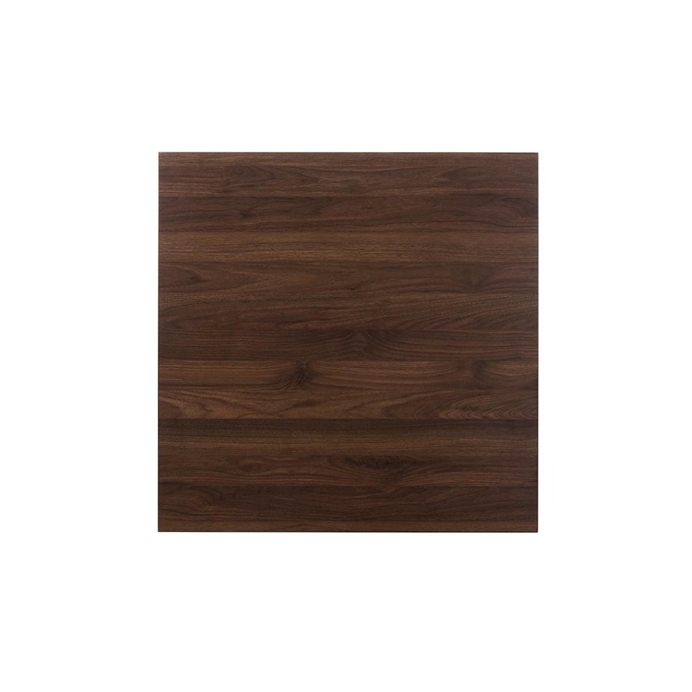 Baxton Studio Lovy Modern and Contemporary Walnut-Finished 5-Piece Dining Set. Picture 3