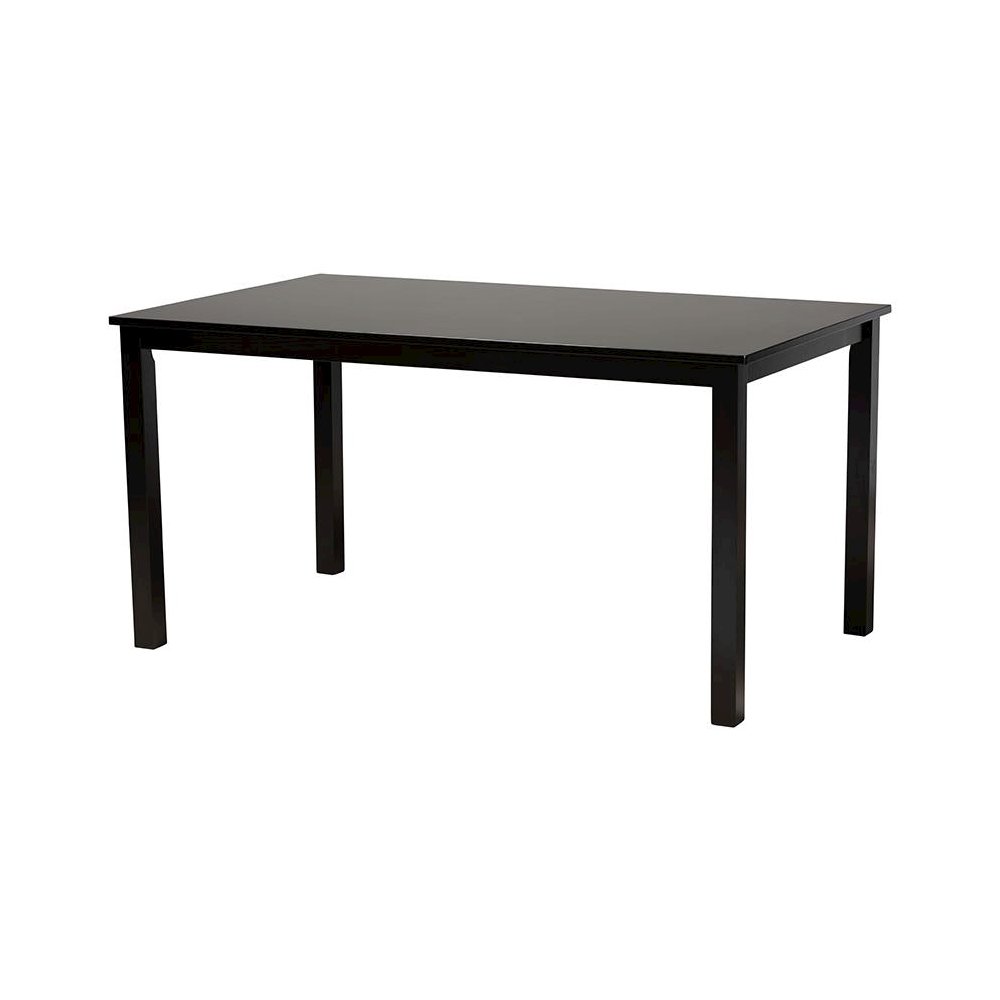 Sylvia Modern Grey Fabric and Dark Brown Finished Wood 7-Piece Dining Set. Picture 3
