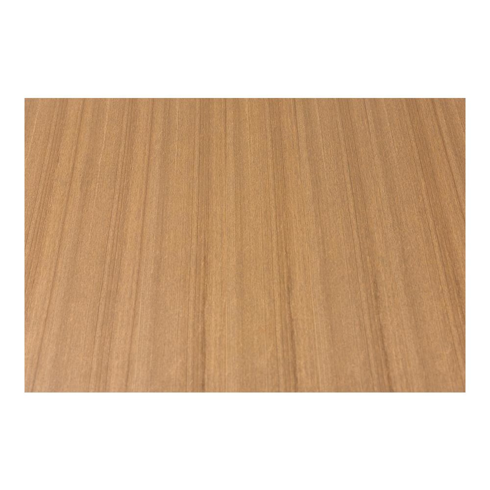 Edna Mid-Century Modern French "Oak" Light Brown Finishing Wood Dining Table. Picture 4