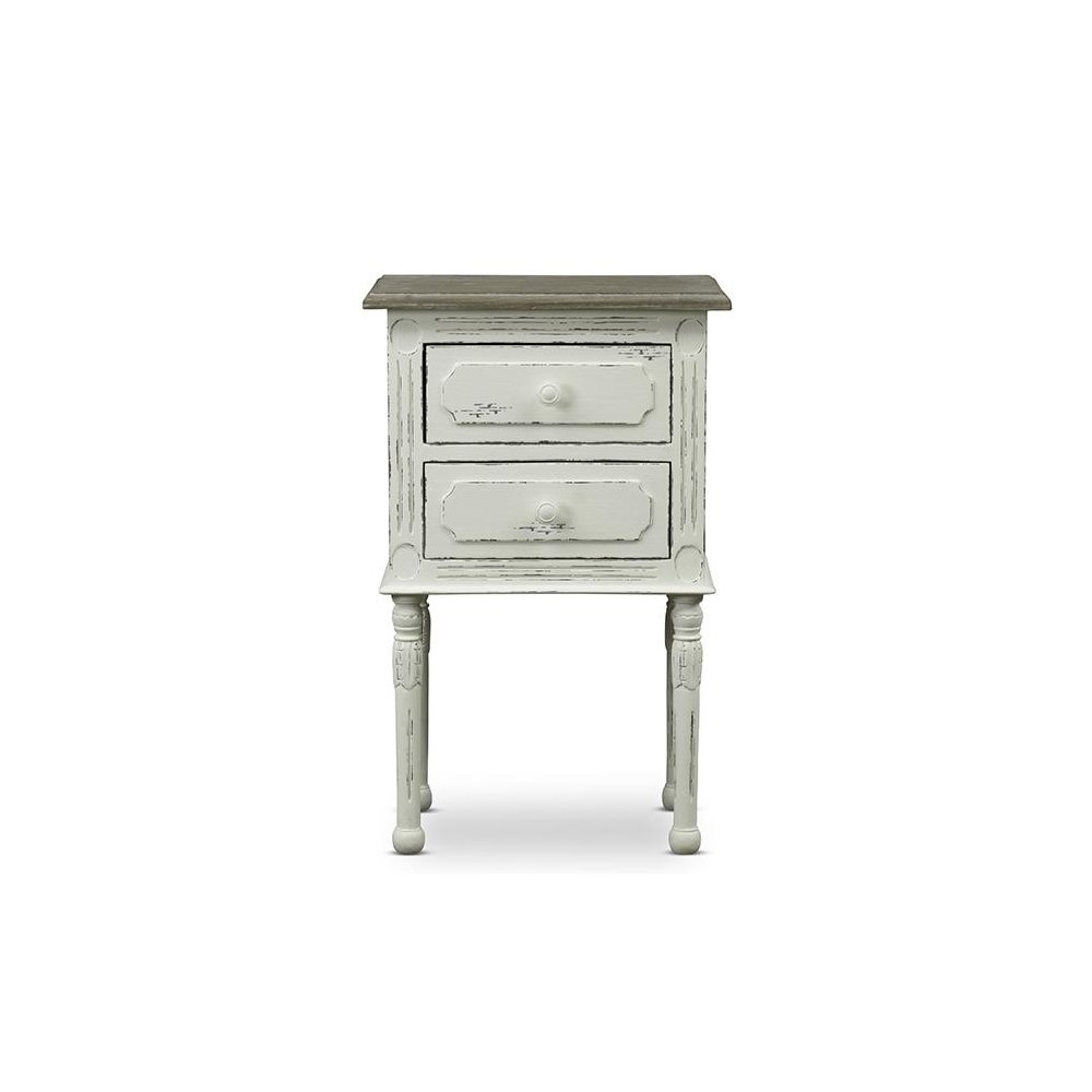 Baxton Studio Anjou Traditional French Accent Nightstand. Picture 1