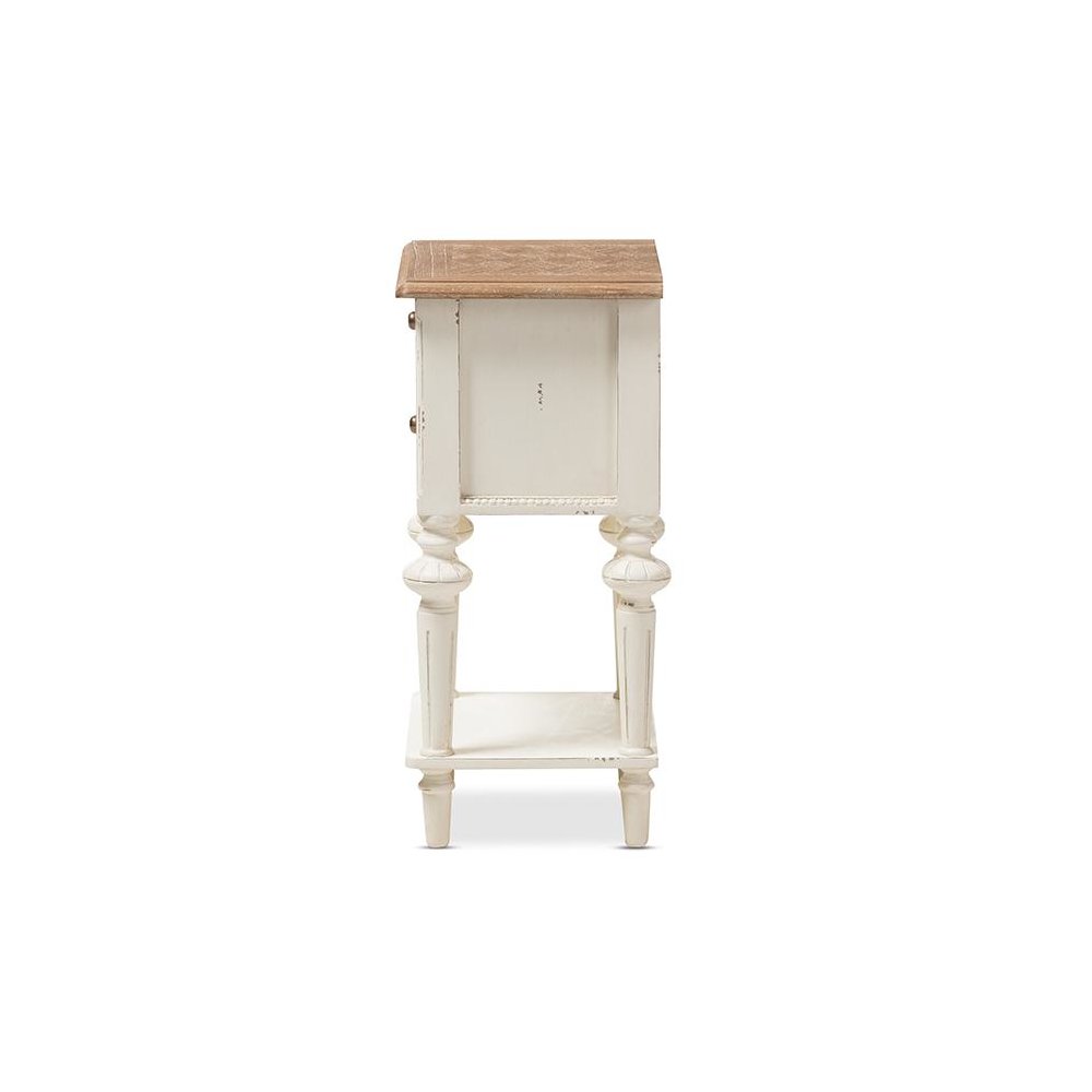 1-Shelf Nightstand. Picture 3