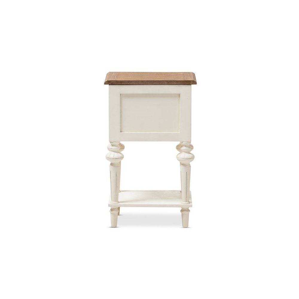 1-Shelf Nightstand. Picture 4