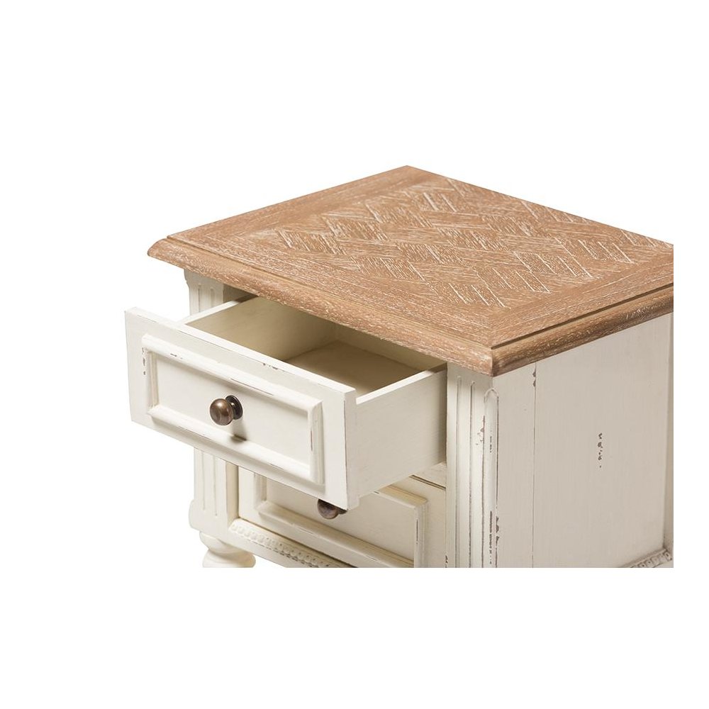 1-Shelf Nightstand. Picture 5