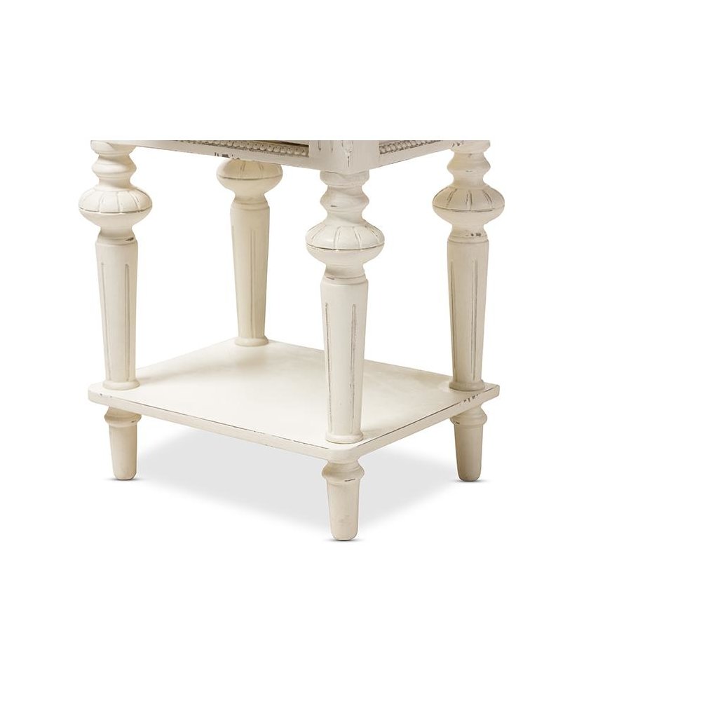 1-Shelf Nightstand. Picture 6