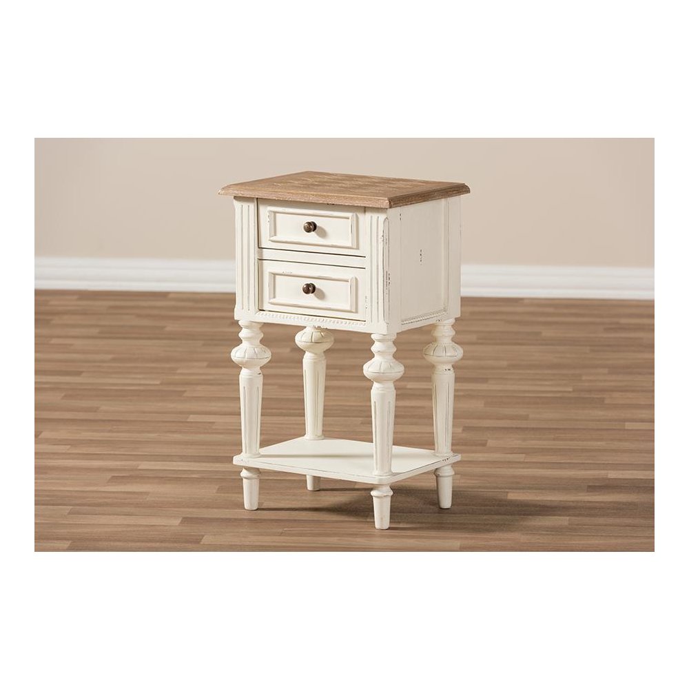 1-Shelf Nightstand. Picture 8