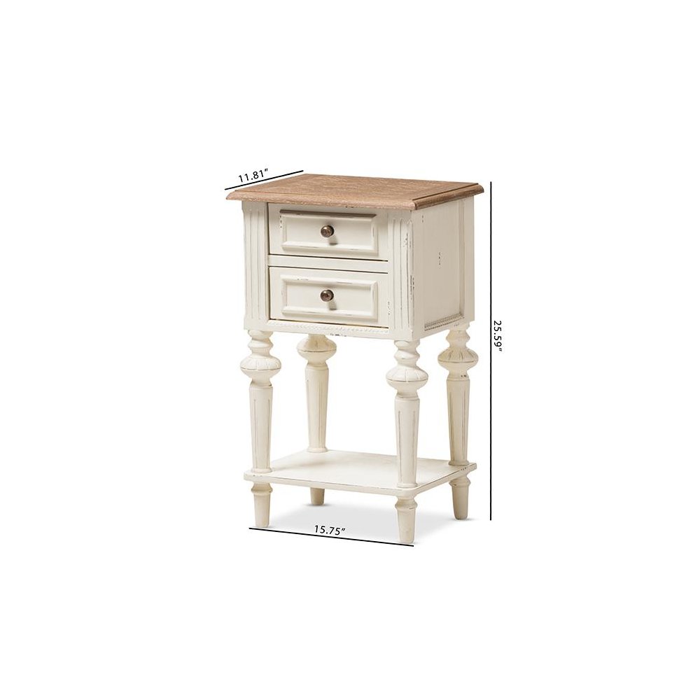 1-Shelf Nightstand. Picture 9