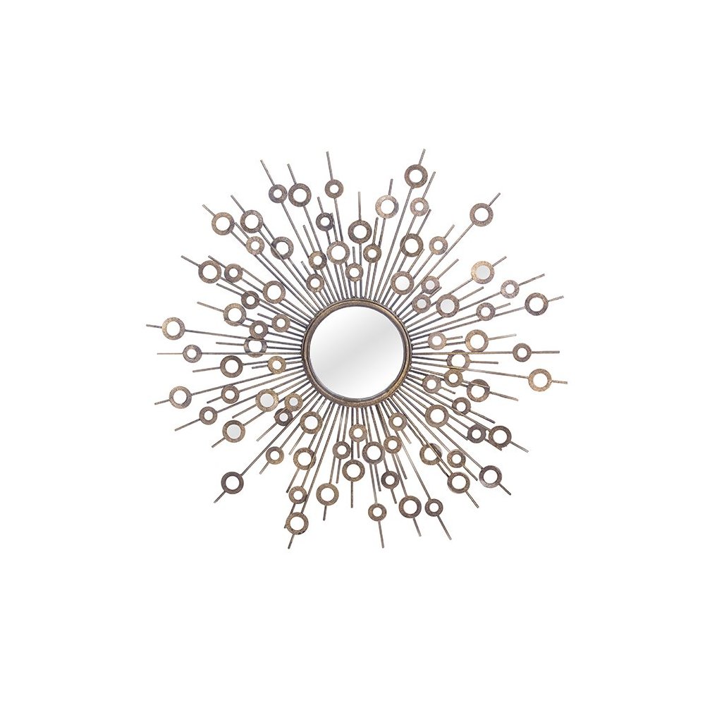 Goring Round Accent Wall Mirror. Picture 1