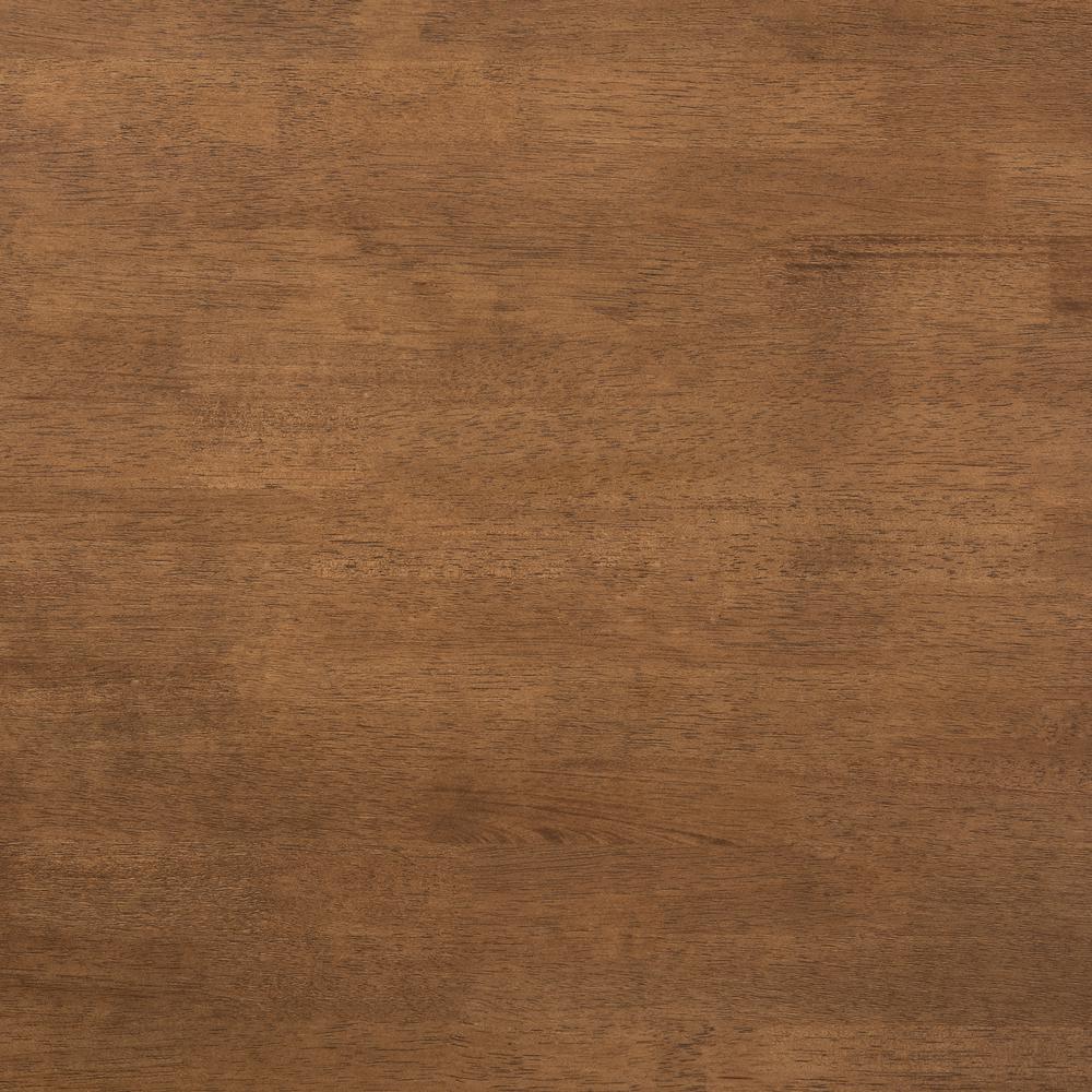 Transitional Walnut Brown Finished Rectangular Wood Coffee Table. Picture 12