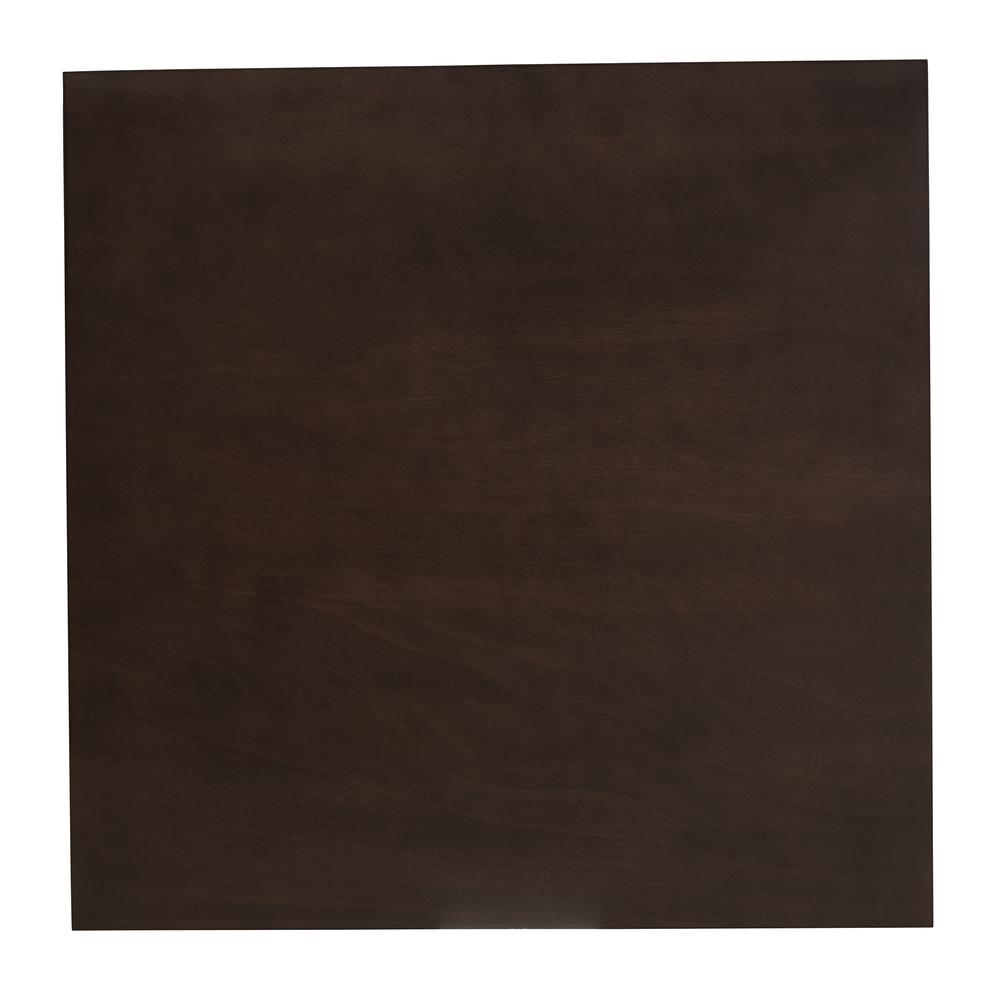 Baxton Studio Britte Mid-Century Modern Beige Fabric Upholstered Dark Oak Brown Finished 5-Piece Wood Dining Set. Picture 13