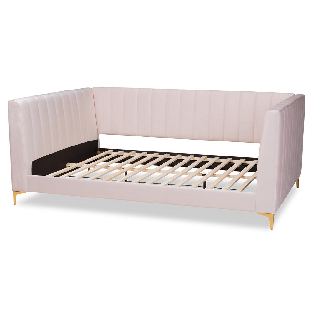 Gold Finished Full Size Daybed. Picture 11