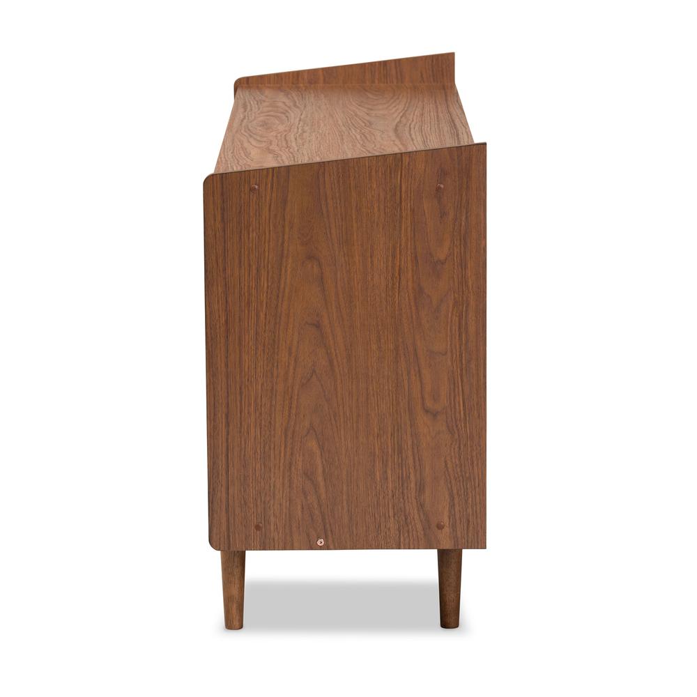 Grey Gradient Finished Wood 2-Door Dining Room Sideboard Buffet. Picture 13