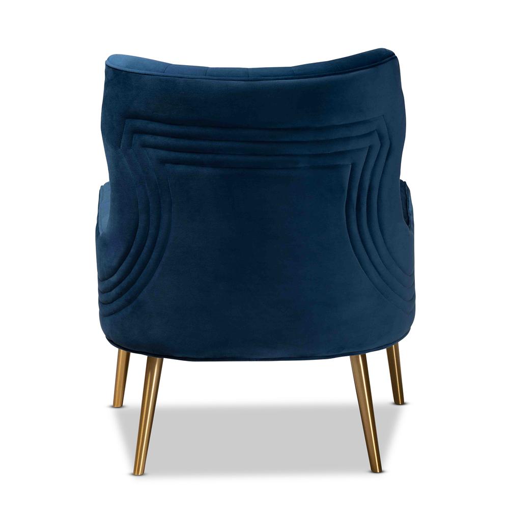 Gold Finished Metal Armchair. Picture 14