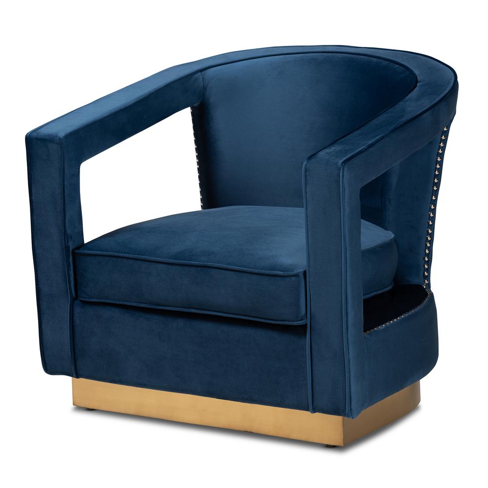 Gold Finished Metal Armchair. Picture 10