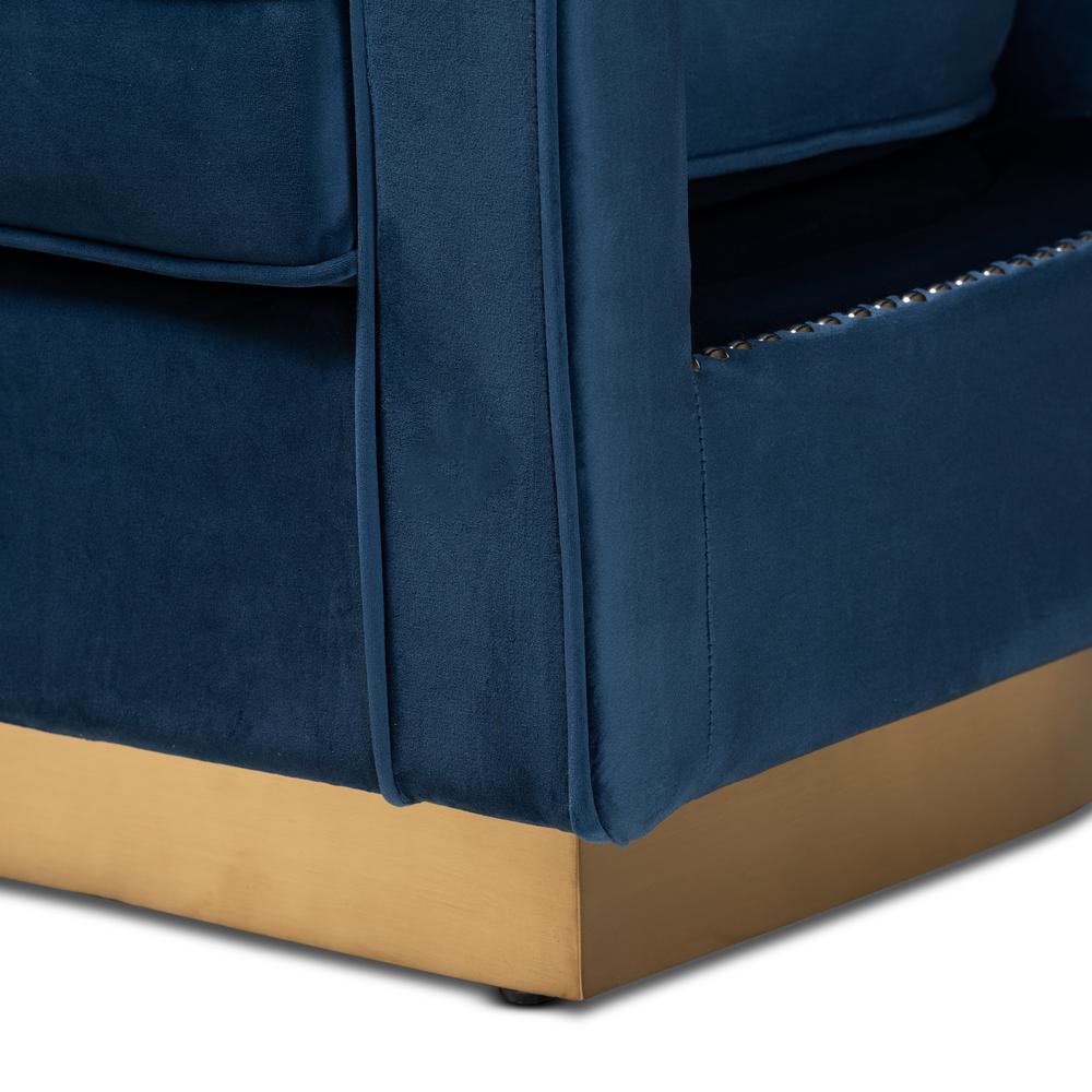 Gold Finished Metal Armchair. Picture 15
