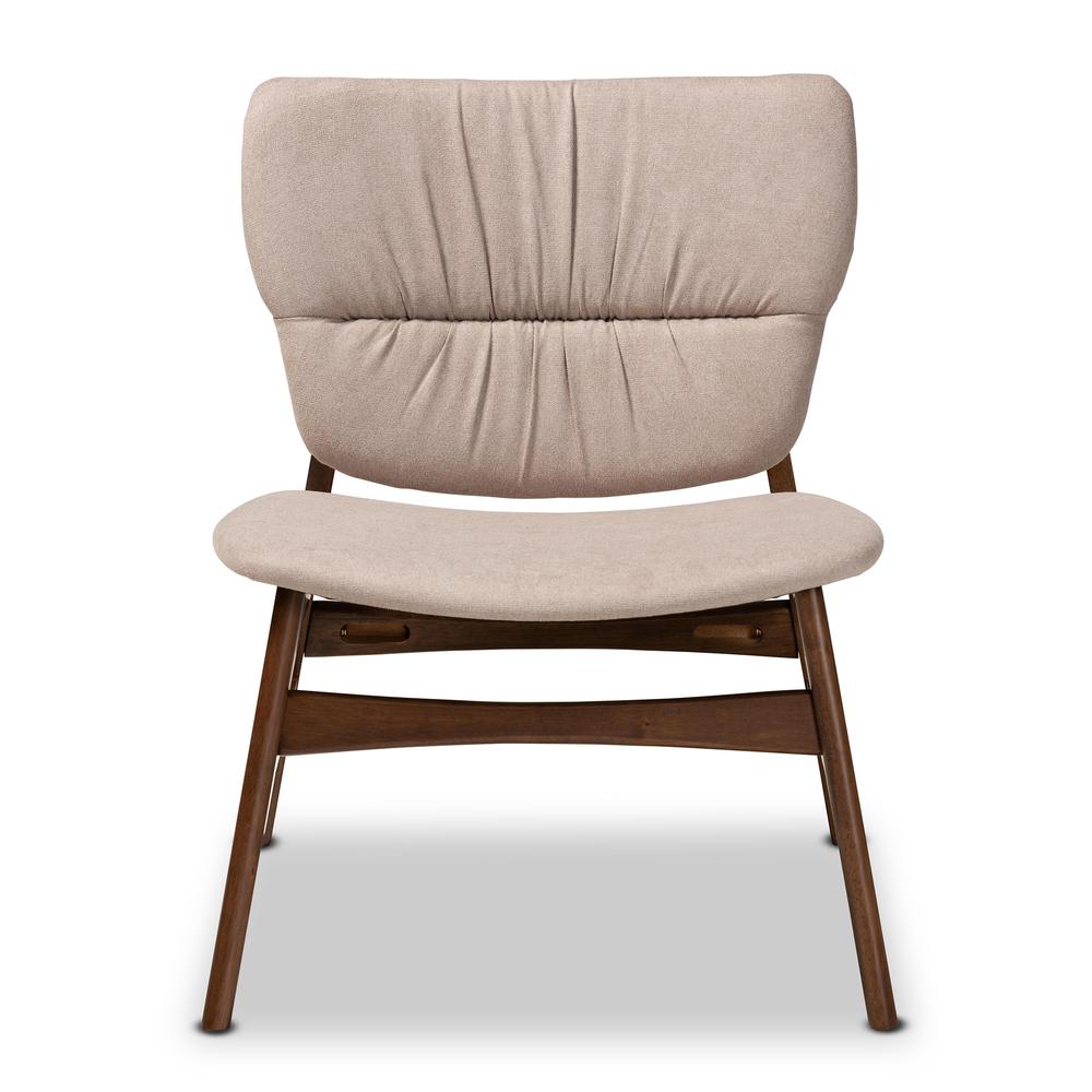 Walnut Brown Finished Wood Accent Chair. Picture 12