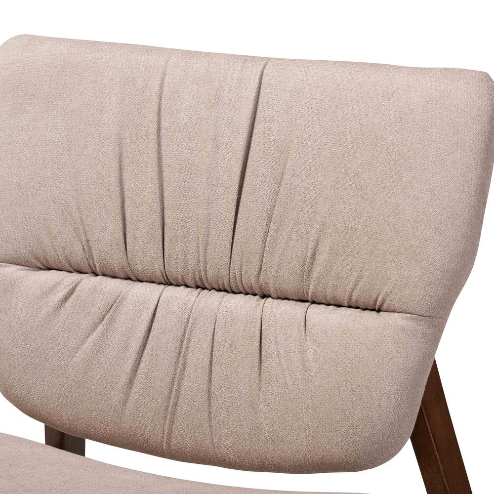 Walnut Brown Finished Wood Accent Chair. Picture 15
